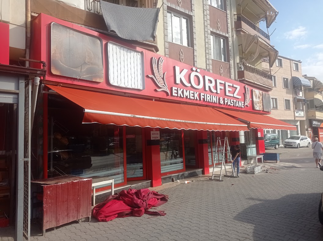 Körfez Ekmek Fırını Tente Uygulaması